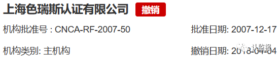 54家iso認證機構(gòu)被撤銷《認證機構(gòu)批準書》