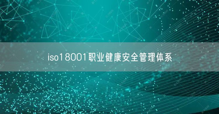 iso18001職業健康安全管理體系(15)