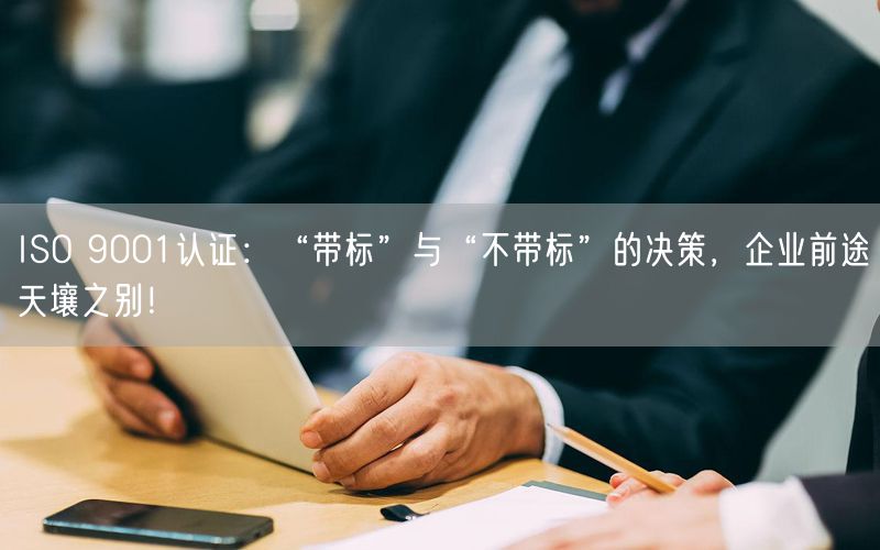 ISO 9001認證：“帶標”與“不帶標”的決策，企業前途天壤之別！(5)